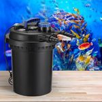 Giantz Aquarium Filter Fish Tank External Canister Water Pump Sponge 10000L/H