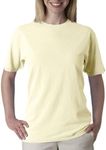 Comfort Colors 6.1 Oz. Ringspun Garment-Dyed T-Shirt, Medium, Banana