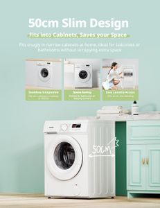 COMFEE 9kg Washing Machine – Freestanding Front Load