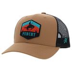 Punchy"" Hat Tan/ Black