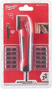 Milwaukee 4932471274 Shockwave Impact Duty Right Angle Attachment 11 Piece