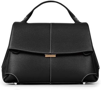 HICARRY Top Handle Bag Handbags Large Faux Leather Satchel Bags for Women Luxury Designer Business Crossbody Work Tote Purse