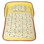 Kwitchy Baby Bedding Set Newborn Baby Bed | Mattress | Nest | Portable Bed | Sleeping Bed | Carry Nests | Cotton | Gadda Set | Infants | Toddlers | Girls & Boys (0-12 Months) Yellow