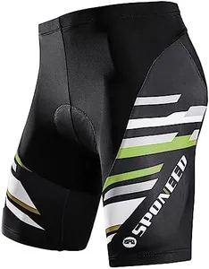 sponeed Men's Cycling Short Tights Padded Bicycle Shorts for Men US XL Multi