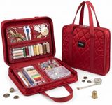 Madam Sew Multi-Pocket Binder Bag with Zipper – BinderBag Organizer with Handle and Strap | Fits 3 Ring Zipper Binders | Binder Organizer for Sewing Projects, Patterns, Notions, and Supplies