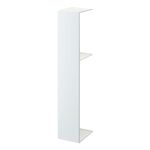 YAMAZAKI 3509 TOWER Slim Toilet Rack, White, Steel, Minimalist Design, 13 x 17 x 70.5 cm (LxWxH)