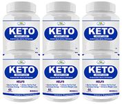 Fitness Prime Keto Pills 800mg - Lean Keto Diet Pills - Weight Fat Management Loss - Ultra Fast Prime Keto Supplement for Women and Men - Optimal Max Keto - 360 Capsules (Pack of 6)