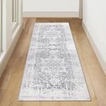 Famibay Runner Rugs for Hallway Non Slip 65x180cm Long Hall Carpet Runners Washable Kitchen Carpet Floor Mats Boho Soft Fluffy Area Rugs for Hallways Entryways Kitchen Laundry Room