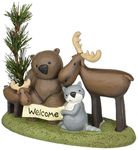 Blossom Bucket Welcome Forest Friends on Base Decor