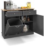SILKYDRY Kitchen Island with Tilt O