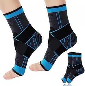 MILAIUN Attelle Cheville Sport, 2 Pièces Chevillere Entorse, Support de Cheville de Pied Réglable pour Ligamentaire Entorses et Blessures Sport (XL)