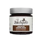 Joe & Seph's Chocolate Caramel Dessert Sauce Spread Handmade in the UK Gluten Free Suitable for Vegetarians Home Baking Ice-cream Toppings Cakes Dipping 230g