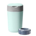 Tommee Tippee Twist and Click Advanced Nappy Disposal Sangenic Tec Bin, Green