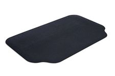 GrillTex Under The Grill Protective Deck and Patio Mat, 36” x 56”, Black