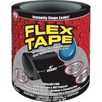 WASIM Flex Tape for Seal Leakage Tape for Water Leakage Super Strong Waterproof Tape Adhesive Tape for Water Tank Sink Sealant for Gaps (black colour)