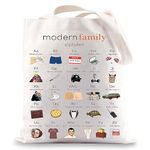 BWWKTOP Phil Dunphy Tote Bag Modern TV Show Fans Gift Modern TV Show Inspired Shoulder Bag, Modern Abc, One Size