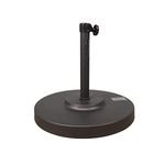 California Umbrella CFMT160-Bronze 50lbs Heavy Duty Weighted Patio, Bronze Umbrella Base