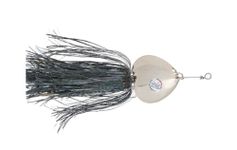 Musky Double Showgirl Bait, 7 1/2-Inch, 1.6-Ounce, Black/Nickel