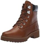 Timberland Women's Carnaby Cool 6in Fashion Boot, Rust Full Grain, 5 UK