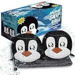 Animal Skip Balls (2 Pack) Penguin Gifts Penguins Toys Stocking Stuffers for Boys 8-12 Toddler Swimming Ball Pool Toys Kids Ages 4-8-10 Fun Girls Water Swim Lake Beach Toys Pool Toy Summer Games Teens