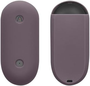 kwmobile AI Voice Recorder Cover Compatible with PLAUD NotePin Voice Recorder Cover - Silicone Case Shock Resistant Protection - Lavender