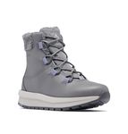 Columbia Women's Moritza Boot Snow, 2024 Titanium Grey Steel/New Moon, 7 Wide