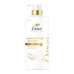 DOVE Peptide Bond Strength Shampoo, 1000 ml, for Dry & Damaged Hair, with Protein Peptides & Bio-Protein Care, Repairs Hair Bonds, 20X Stronger Hair, Vegan & PETA Approved