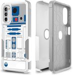 Case for Moto G82, R2D2 Astromech D