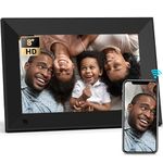 BSIMB Digital Photo Frame 8 Inch, WiFi Digital Picture Frame 16GB HD Touchscreen, Electronic Picture Frame with Auto-Rotate, Motion Sensor, Share Photos via App/Email, Digital Frame for Decor