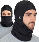 Tough Headwear Fleece Neck Warmer - Neck Gaiter Tube, Ear Warmer Headband & Face Mask. Ultimate Thermal Retention