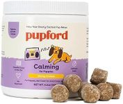 Pupford Calming Supplement for Puppies and Adult Dogs, Made in The USA, Vet Approved, No Artificial Flavors, String Cheese, Net Wt. 4.2 oz (120g)