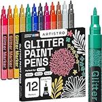 Glitter Paint Pens for Rock Paintin