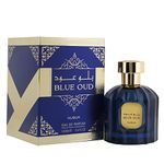 Nusuk Blue Oud Long Lasting 100ml Imported Men Perfume, Citrusy, Aquatic & Sweet, Soothing Fragrance