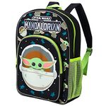 William Lamb Star Wars Baby Yoda The Mandalorian Kids Childrens Premium Backpack School Rucksack Travel Bag, Multicolour, 36.7cm (height), 26cm (width), 13cm (depth), (02936)