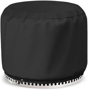 Fire Pit Cover for Solo Stove Bonfire, Also Fits for Small Fire Bowl, Waterproof & Windproof, 20 Dia x 14 H, Black