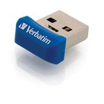 32GB USB Flash 3.0 NANO Store´N´Stay BLUE Verbatim P-BLIST, 98710