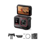 Insta360 Ace Pro 2 Standard Bundle - 8K Waterproof Action Camera Co-Engineered with Leica, 1/1.3" Sensor, Dual AI Chip, Leading Low Light, Superior Audio, Flip Screen & AI Editing for Vlogs