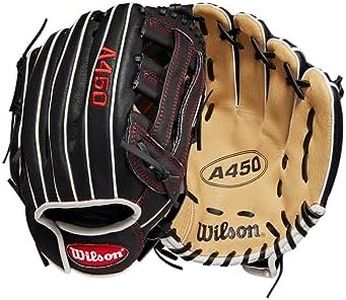Wilson A450 Advisory Staff 11", Guanto da Baseball Unisex, Beige/Nero