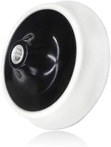 Maxshine Universal 6” Professional Rotary Polisher Backing Pad - High-Performance 150mm Backing Plate for All Rotary Polishers, Thread: 5/8”