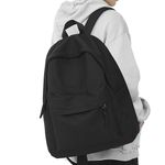 Black School Bag For Men