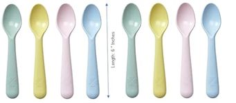 Ikea 8 Nos Of Spoon (Plastic) - 5 Cm