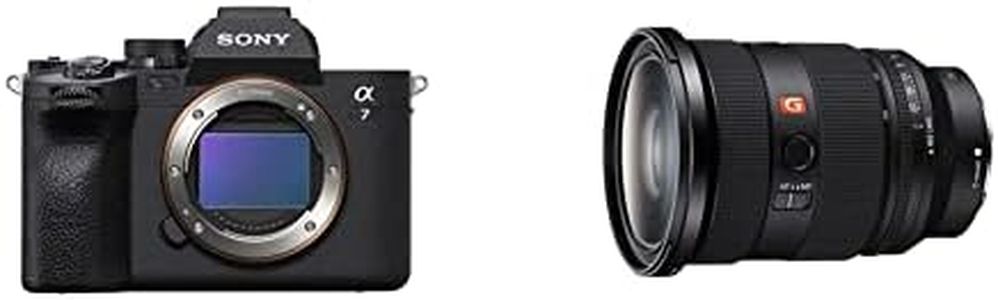 Sony Alpha 7 IV Full-Frame Mirrorless Interchangeable Lens Camera,Body Only, Black & Sony FE 24-70mm F2.8 GM II Lens