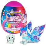 HATCHIMALS CollEGGtibles, Rainbow-cation Sibling Luv Pack with 1 Big Kid, 1 Baby, Fabric Blanket (Style May Vary), Kids’ Toys for Girls Ages 5 and Up