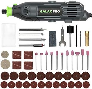 GALAX PRO Rotary Tool Kit, 135W Variable Speed Control 8000-35000 RPM Rotary Tool with 48PCS Accessories Kit for Craft Projects and DIY Projects