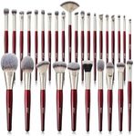 BEILI Vegan Make Up Brush Set 30 Pieces Makeup Brush Set, Professional Makeup Brush Set with Eyeshadow Brush, Foundation Brush, Blush Brush, Contouring Brush Gift Sets