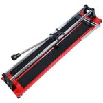 Neilsen CT5413 24in Heavy-Duty Tile Cutter – 600mm Precision Tool for Tiles up to 12mm Thick – Sturdy Metal Base, Easy Blade Replacement