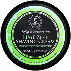 Taylor of Old Bond Street Lime Zest Shaving Cream 150 g