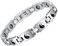 Titanium Steel Magnetic Bracelet, S