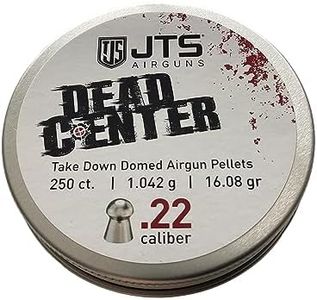 JTS Dead Center - Domed .22/5.5mm 16.05gr Air Gun Pellets (250)