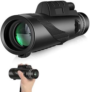 Styxon 80 X 100 Outdoor Portable Monocular Telescope for Watching Hunting Camping Travel Scenery Outdoor, Camping, Sighting | 15.0 x 5.2 x 4.2 cm | Black